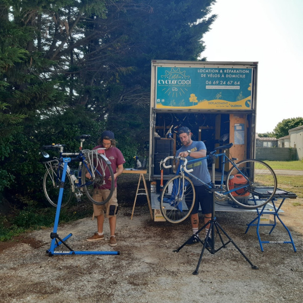 Atelier réparation vélos