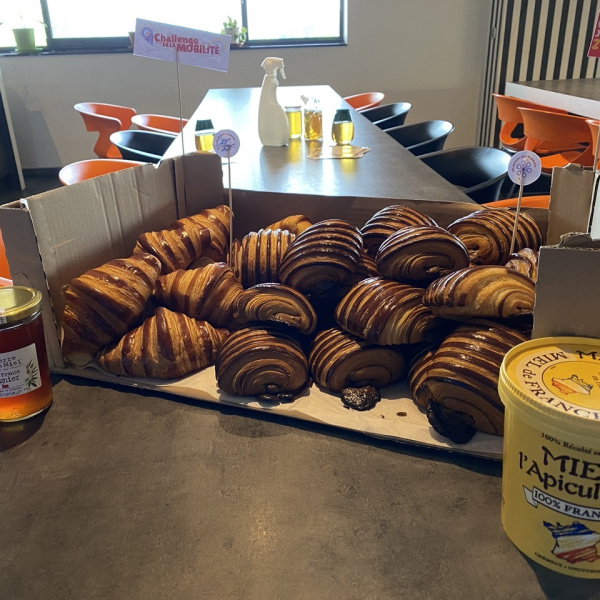 Petit dej' de fin de challenge de la mobilité 23