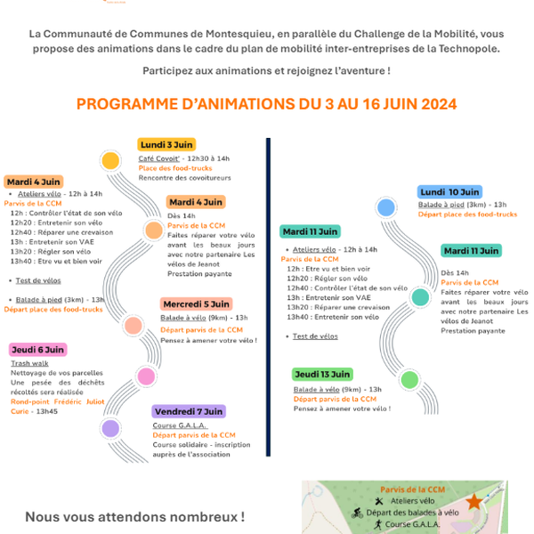 Programme d'animations
