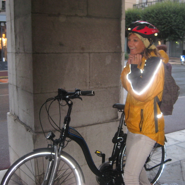 Arrivée lumineuse depuis Arbonne (10 km)