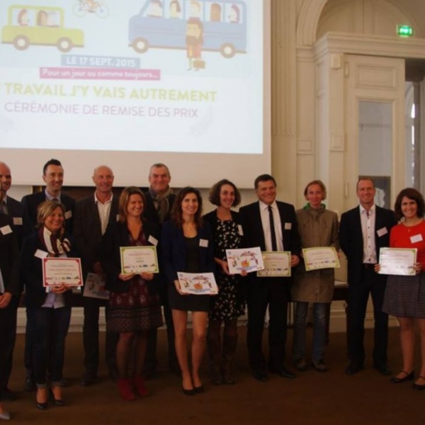 Les lauréats de l'agglomération de Pau lors de la remise des prix
