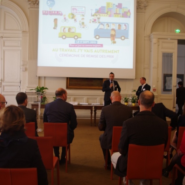 La cérémonie de remise des prix à Pau