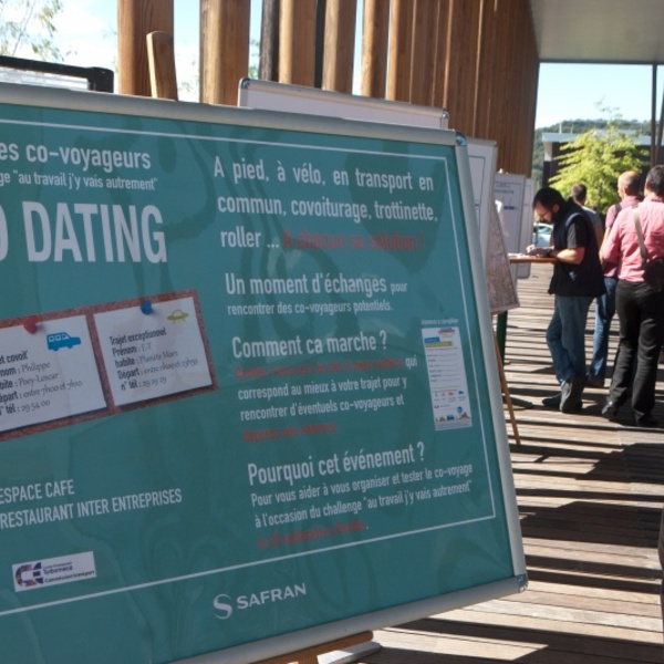 Speed dating des co-voyageurs le 15 septembre pour préparer le challenge