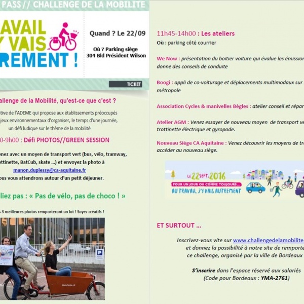 Crédit Agricole Aquitaine : demandez le programme !