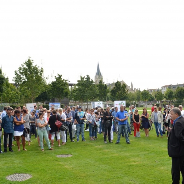 Discours de remerciement aux participants
