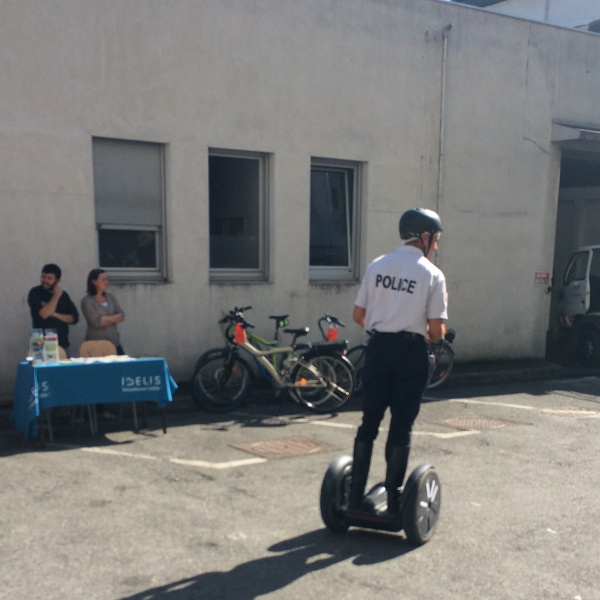 La Police en Gyropode