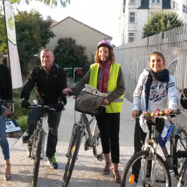 Groupe de cyclistes de Grand Poitiers