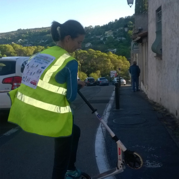 arrivée en trotinette le 21/09/17