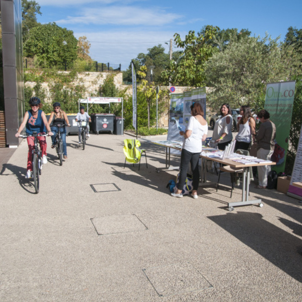 Ptit dèj Développement Durable écomobile du 14/09/17 pour préparer le challenge avec essai de vélos à assistance électrique