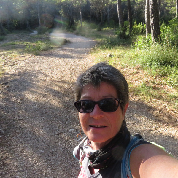 Retour a pied de Mougins vers Valbonne en passant par la Brague