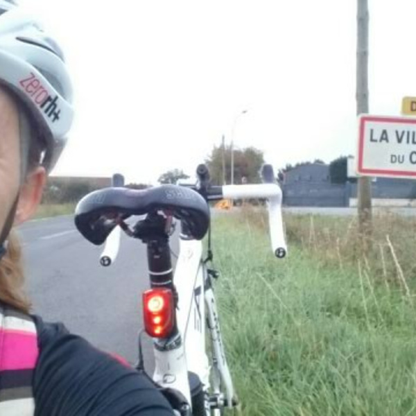 Karine du Groupe ENERGIES VIENNE de retour chez elle