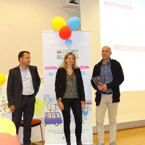 Challenge Sophia 2017_Cérémonie de remise des prix_Trophée COUP DE COEUR_ADEME