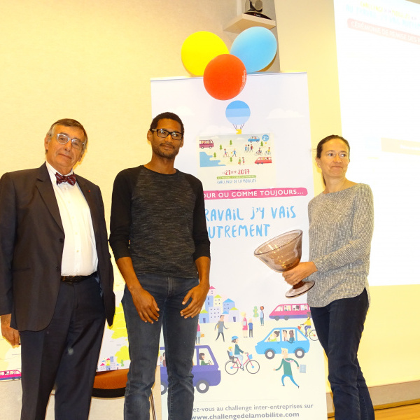 Challenge Sophia 2017_Cérémonie de remise des prix_Trophée MAGNETI MARELLI