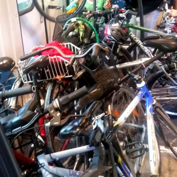 vélos dans le train