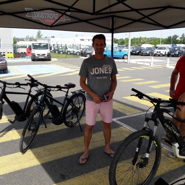 démonstration de vélo assistance électrique