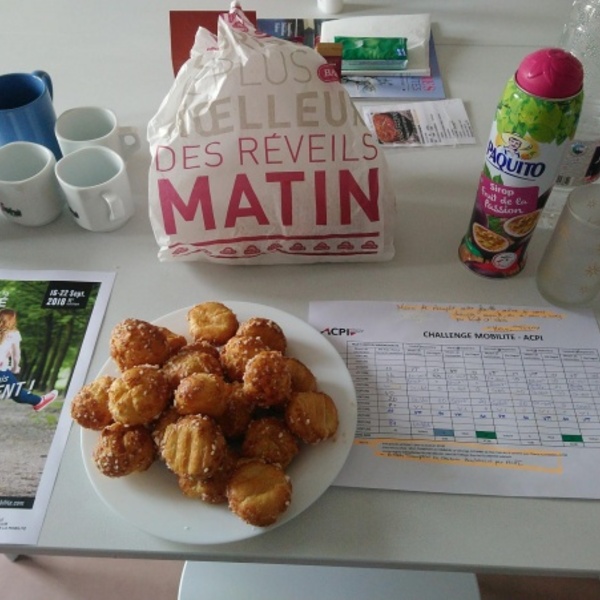 Bilan du challenge autour d'un petit encas !!