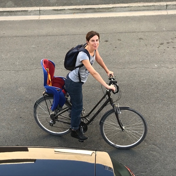 Emilie pédale