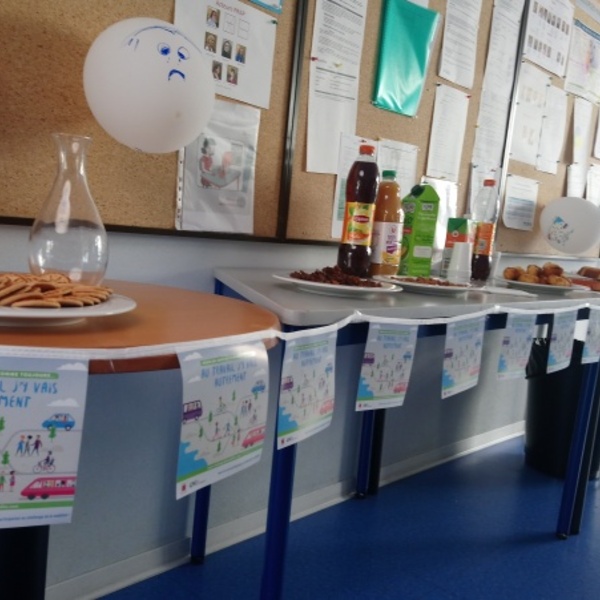 Accueil petit déjeuner des courageux !