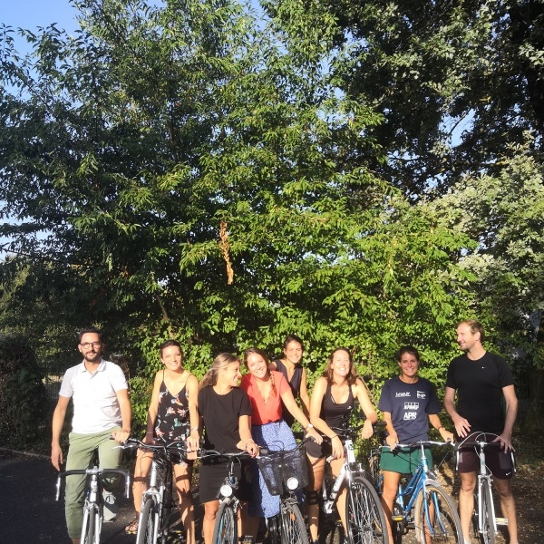 La team Nutrikéo en vélo ou en course à pied (Il en manque deux !)