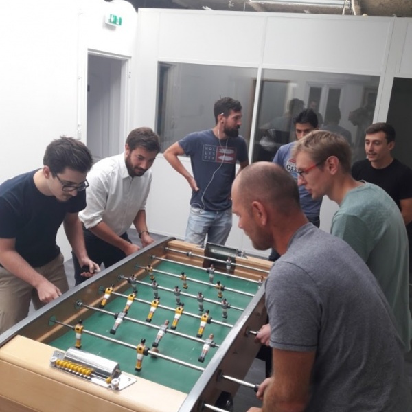 Tournoi de baby foot tous les midis du Challenge