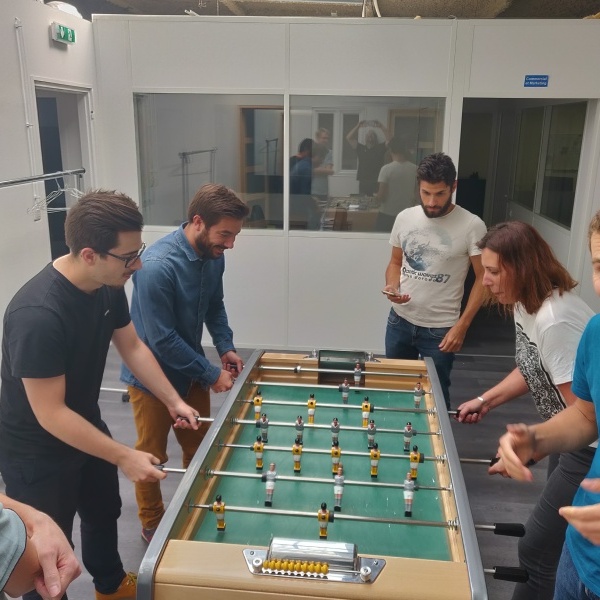 Tournoi baby foot tous les midis du Challenge 2