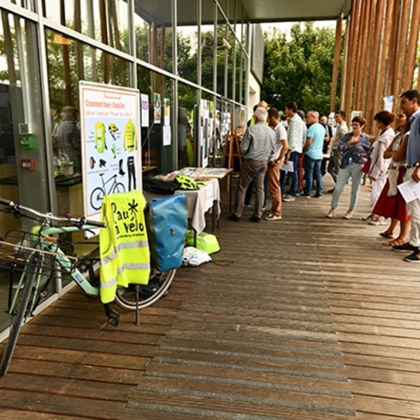 Jeudi : journée "comment venir à vélo" avec Paul à vélo