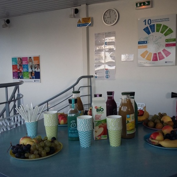 Pause fruitée et vitaminée