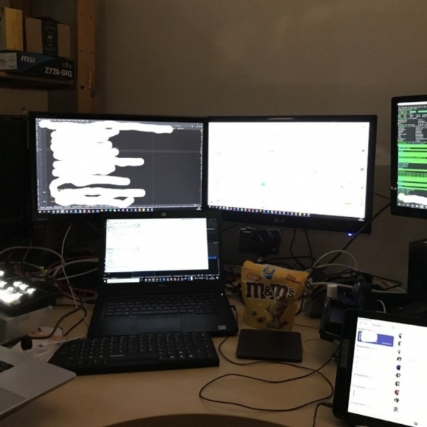 Challenge photo du jour, le plus beau bureau de télétravail