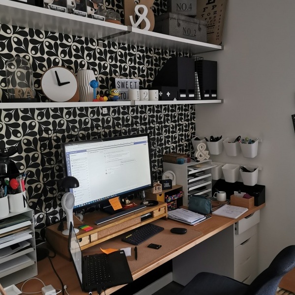 Challenge photo du jour, le plus beau bureau de télétravail