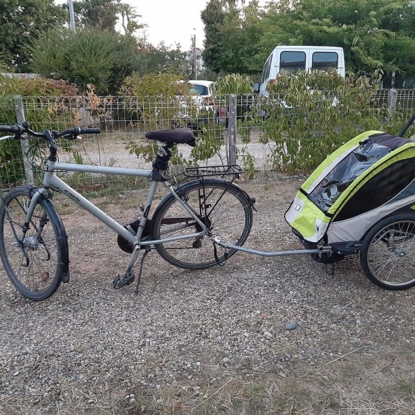 Challenge photo du jour, montre-moi ton astuce vélo