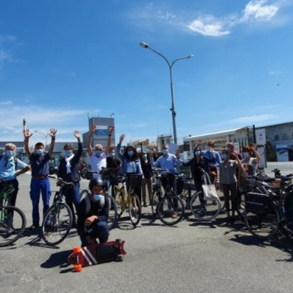 Solvay tous masqués pour le challenge 2021