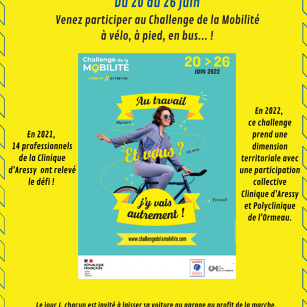 Lancement du challenge de la mobilité Elsan !